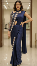 Indo-western Saree