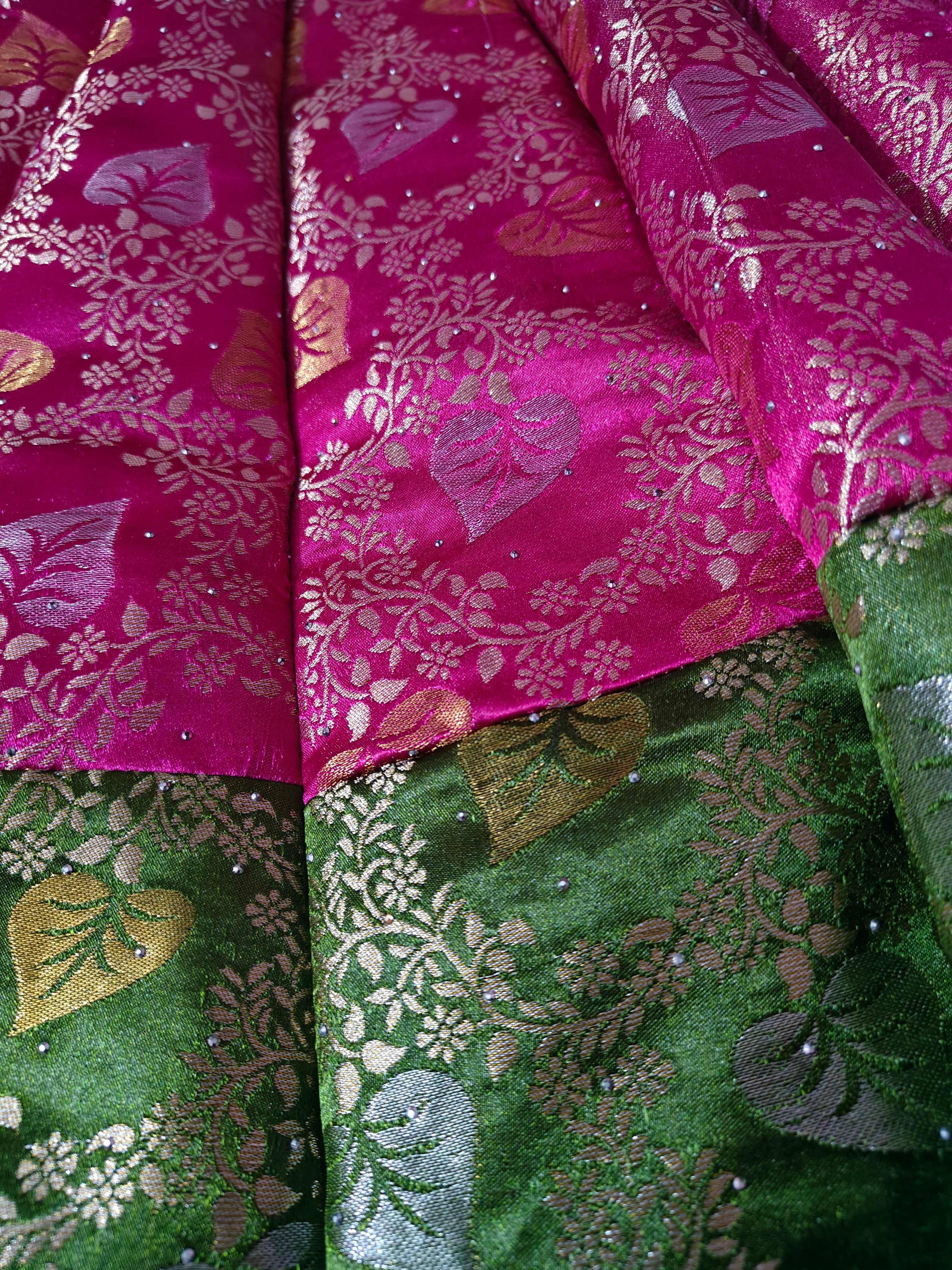 Gulnaar Zari Bloom Anarkali Set